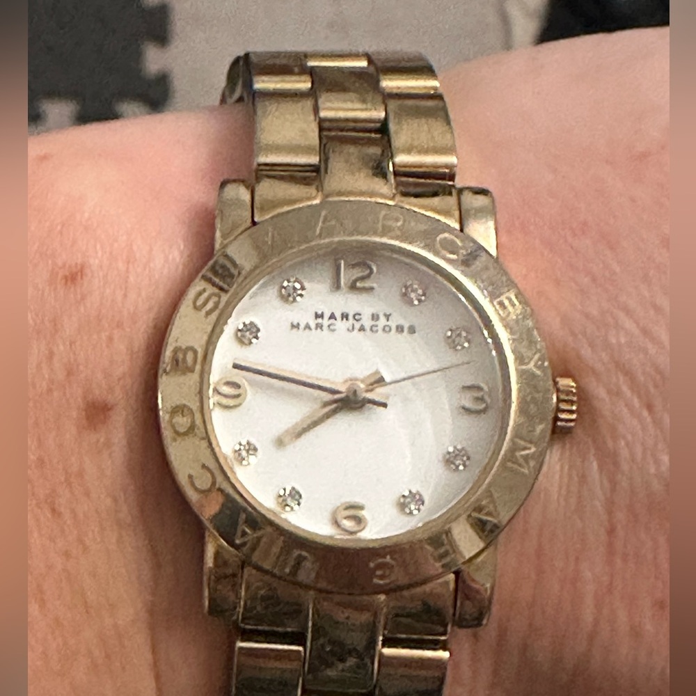 Marc Jacobs Gold Watch